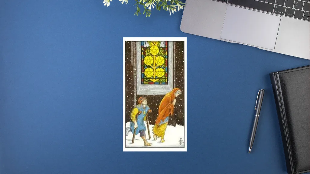 塔羅牌意解析｜Five of Pentacles 錢幣五