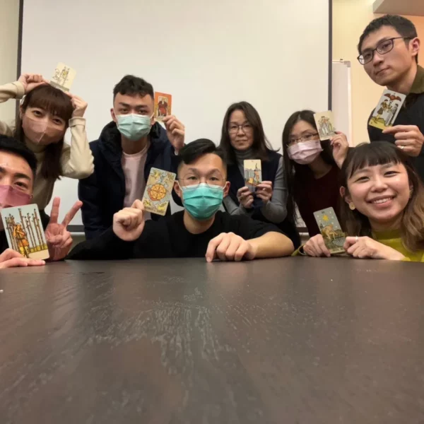 波德的塔羅占卜課程學生合照