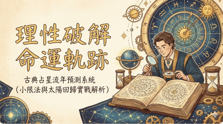 理性破解命運軌跡：古典占星流年預測系統（小限法與太陽回歸實戰解析）