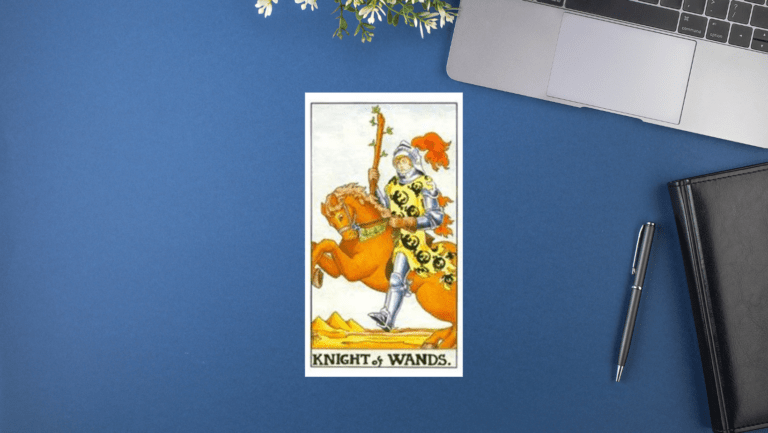 塔羅宮廷牌意解析｜Knight of wands權杖騎士