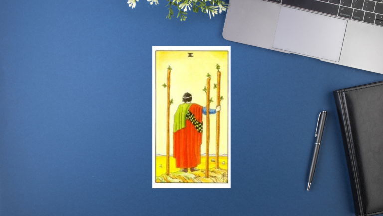塔羅牌意解析｜Three of wands 權杖三