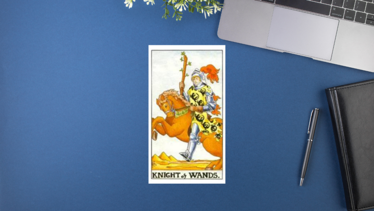 塔羅宮廷牌意解析｜Knight of wands權杖騎士