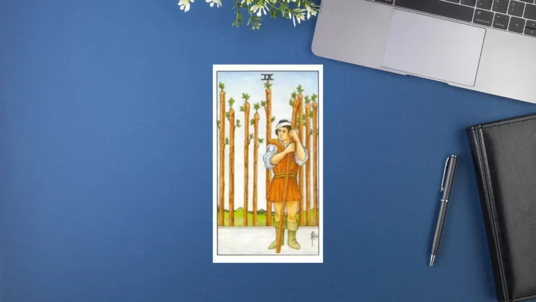 塔羅牌意解析｜Nine of wands 權杖九