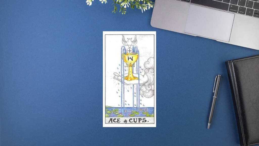 塔羅牌意解析｜Ace of cups聖杯王牌