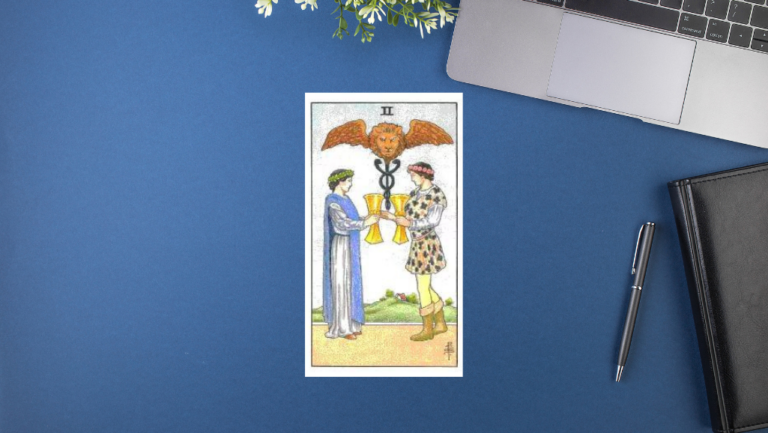 塔羅牌意解析｜Two of cups聖杯二