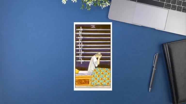 塔羅牌意解析｜Nine of swords 寶劍九
