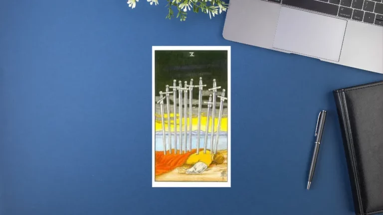 塔羅牌意解析｜Ten of swords 寶劍十