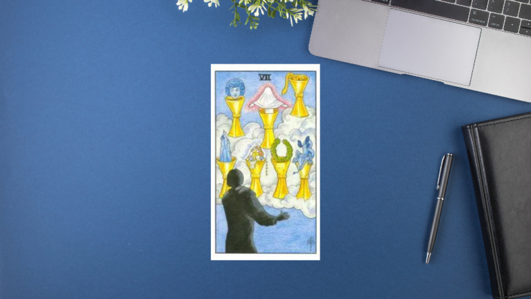 塔羅牌意解析｜Seven of cups 聖杯七