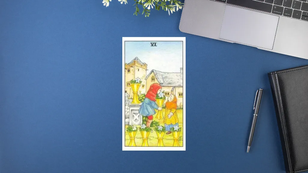 塔羅牌意解析｜Six of cups 聖杯六
